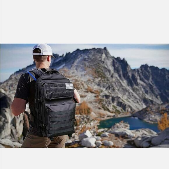 Large Laser MOLLE Military Army Assault Rucksack P - Picture 3 of 10